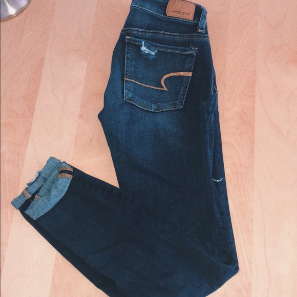 Dark American Eagle Jeans - Picture 1 of 6